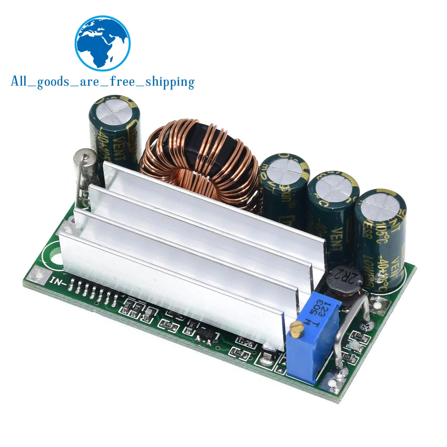 

TZT Automatic Step Up Down DC Power Supply AT30 Converter Buck Boost Module Replace XL6009 4-30V To 0.5-30V