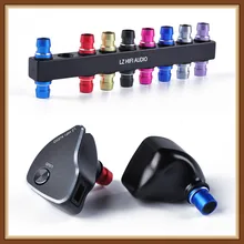 LZ A6 наушники вкладыши 1DD+ 4BA+ 1 пьезоэлектрический керамический привод гибридный 6 единиц HIFI IEM вкладыши сменная насадка MMCX 2 Pin 0,78 мм