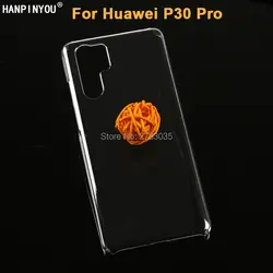 Для Huawei P30 Pro глянцевый прозрачный чехол для смартфонов Прозрачная защитная задняя крышка