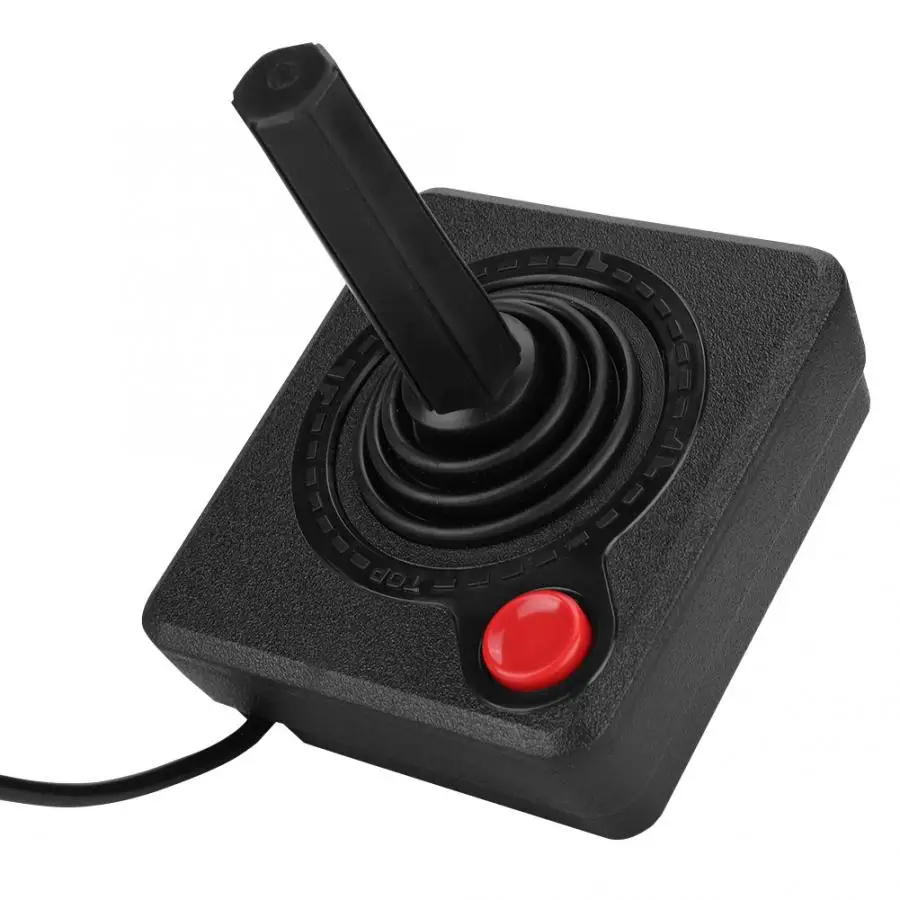 

Arcade stick Retro Classic 3D Analog operating Joystick Controller Game Control for Atari 2600 Console System Black