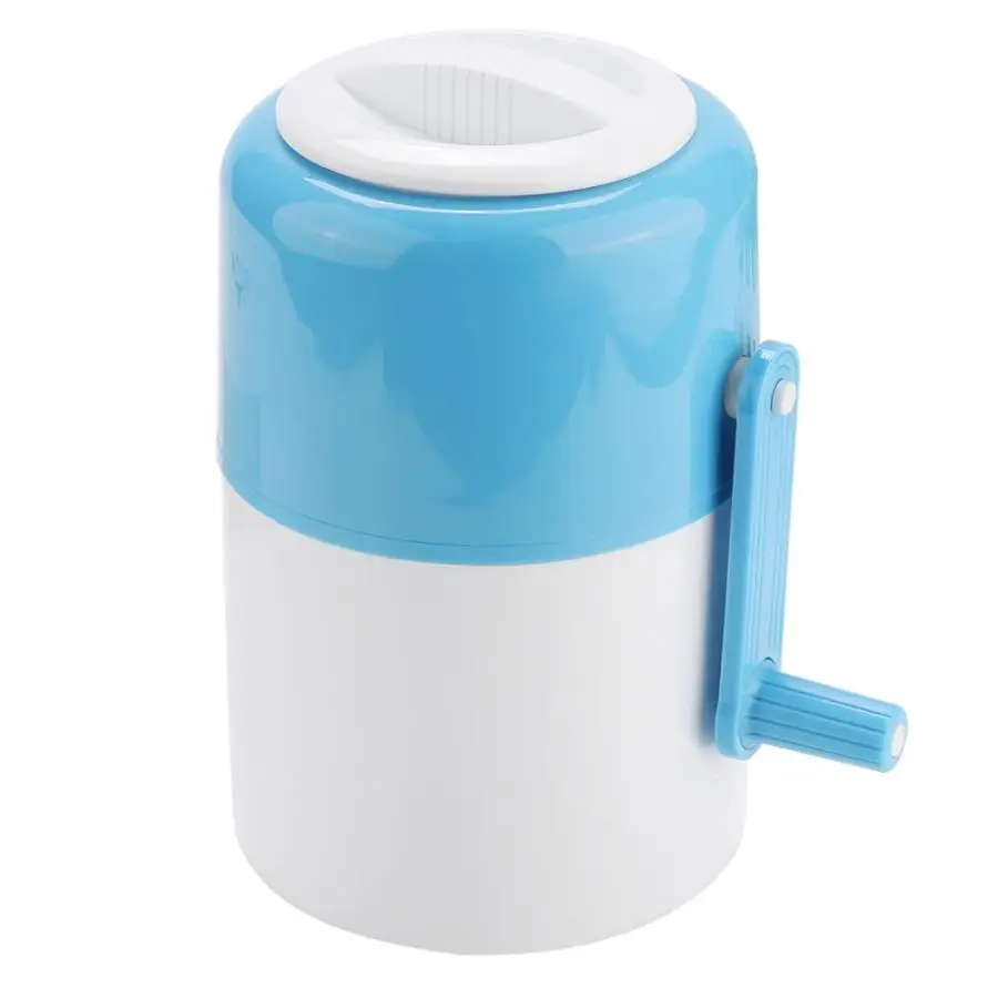 

Portable Stainless Steel Household Manual Mini Ice Crusher Hand Shaved Ice Machine For Shaved Ice Snow Cones Hot