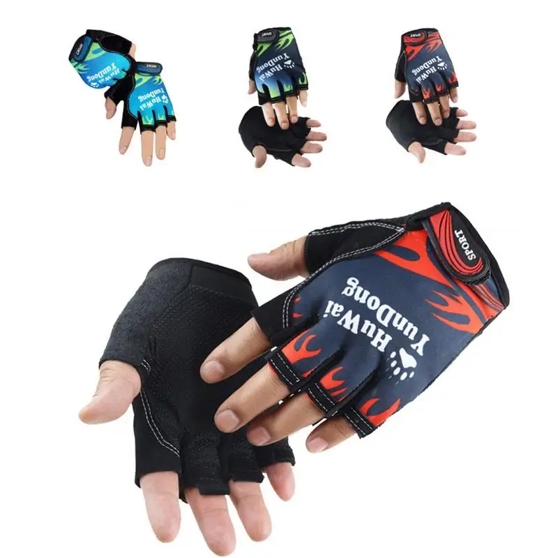 

Sports Bicycle Gloves Half Finger Gel Pad Anti-slip Shockproof Breathable MTB Fitness Summer Outdoor Cycling Gloves Men Women