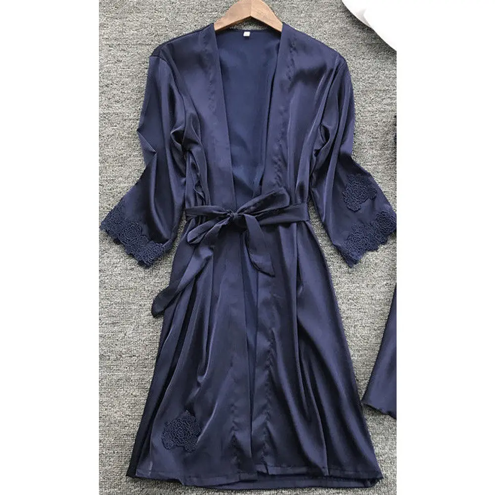 Короткий Свадебный халат невесты женский цветочный кимоно банный Babydoll нижнее