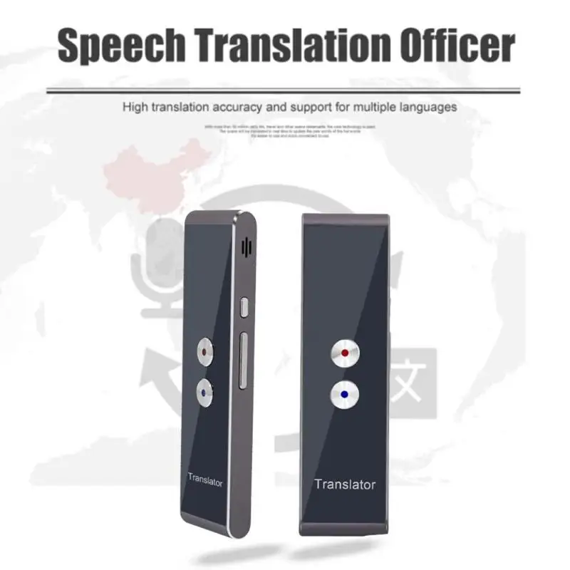 

T8 Portable Smart Voice Translator Multilingual Language Interpreter for Learning Travel Business Meeting Voice Translator