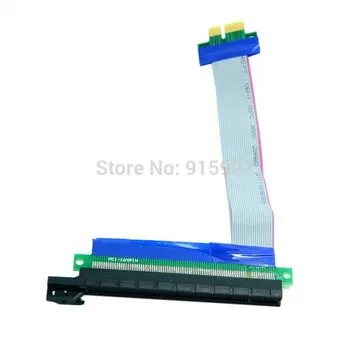 

CYSM PCI-E Express 1x to 16x Extension Flex Cable Extender Converter Riser Card Adapter 20cm