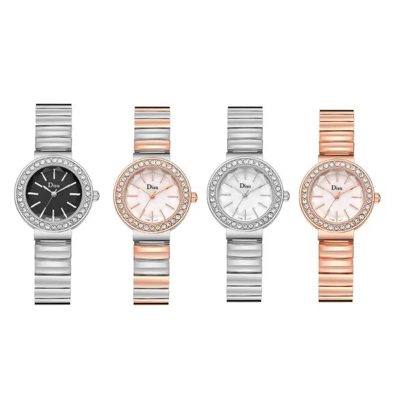 

Fashion Watches Women Luxury Bracelet Watch Rhinestone Simple Dial Ladies Quartz Wristwatch Watch Relogio Feminino
