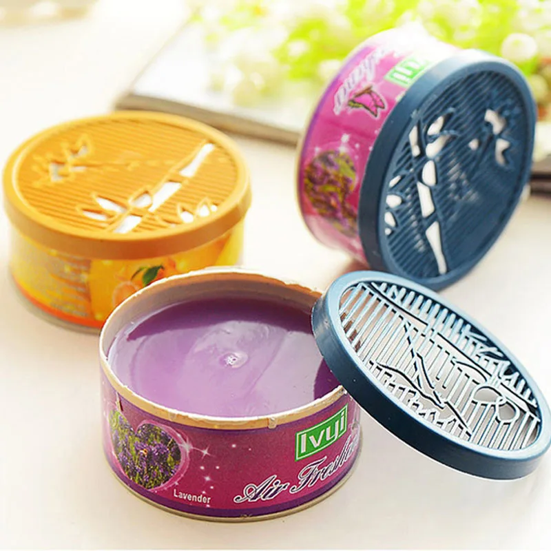 HOLOEY 2pcs Solid Air Fresheners Home Indoor Aromatherapy Car