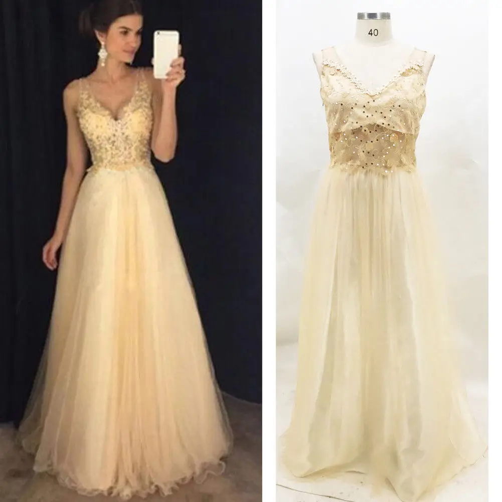 

Hirigin Women Formal Sexy Wedding Bridesmaid Prom Ball Gown Dresses V Neck Elegance Party Female Girl Long Dress Gifts Dropship