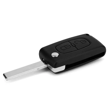 

shell foldable remote key for PEUGEOT 206 107 207 307 407 / Citroen C2 C3 C4 C5 C6 Case 2 buttons Remote Key