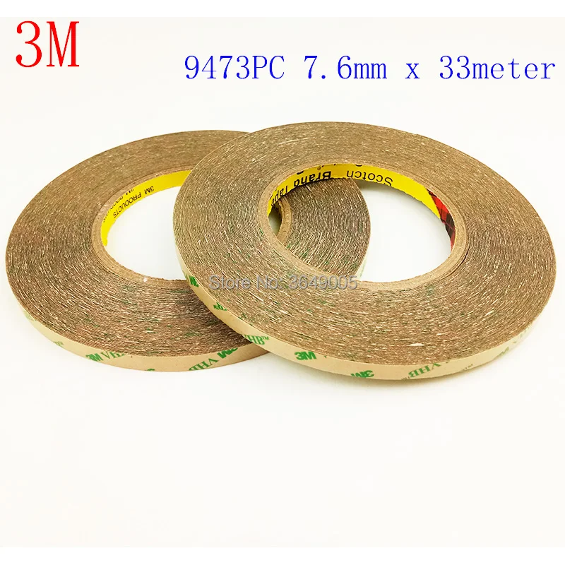 

1roll 7.6MMX36YD 3M 9473PC VHB Transfer Tape with Adhesive 100MP Clear 10mil