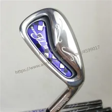 Новые женские клюшки для гольфа Maruman FL III утюги для гольфа 5-9 PA S Набор утюгов графитовая клюшка для гольфа L клюшки Вал