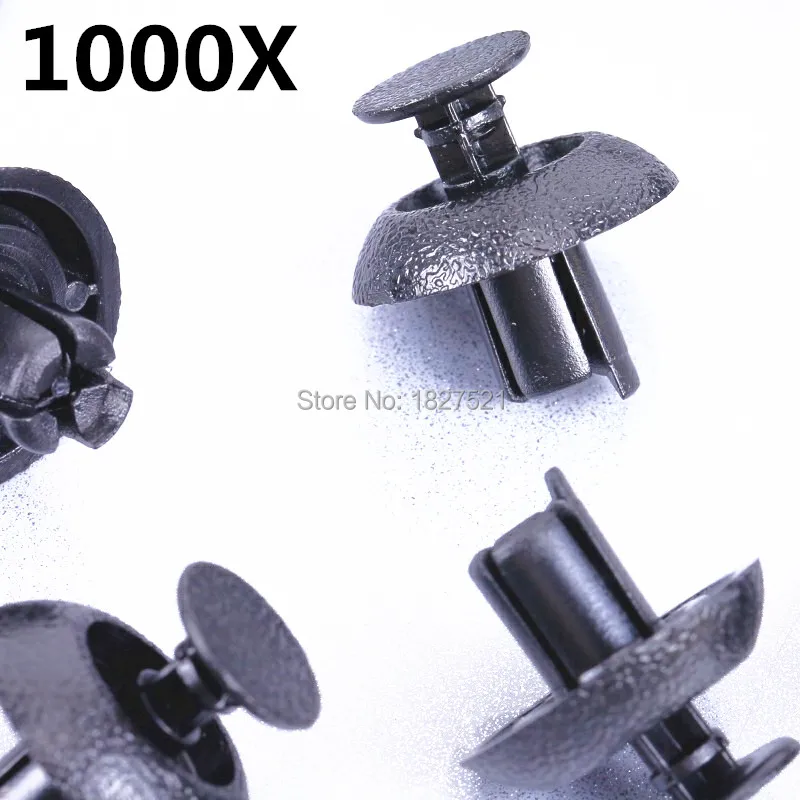 Wholesale 1000Pcs Engine Cover Grille Bumper Retainer Clips 7mm For