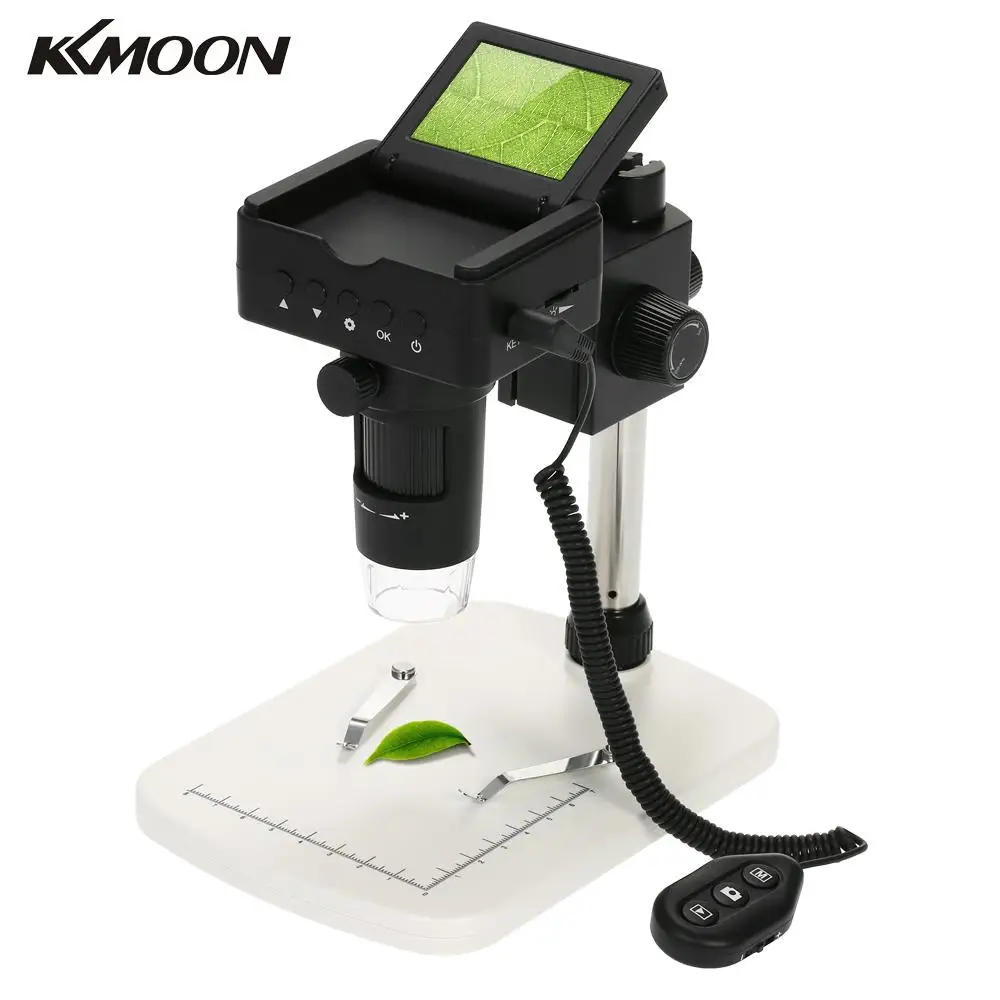 10X 220X Digital Microscope 2.4" LCD 1080P Full HDMI HDMI/AV/USB Output