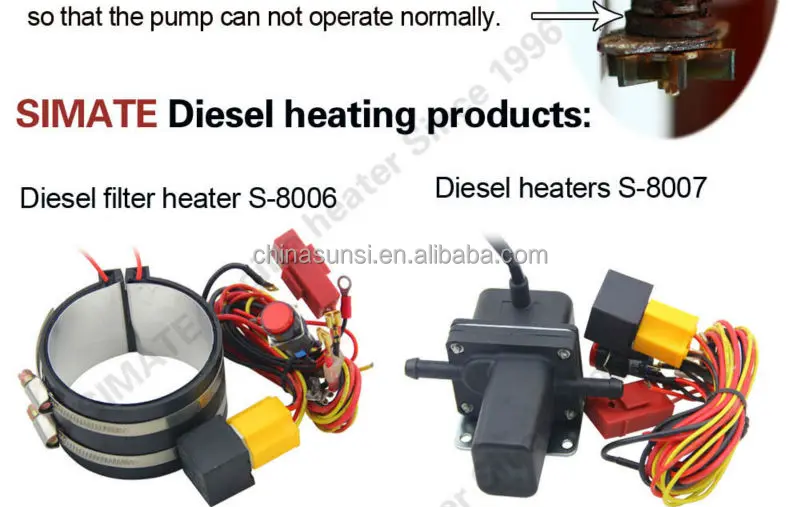 Подогреватель дизельного двигателя быстрый нагрев безопасность простота использования с насосом напряжение 110 В мощность 1500 Вт Северная Америка быть применимым