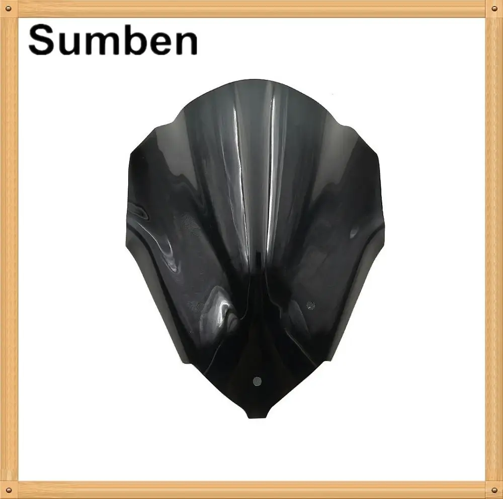 

F800R 15-17 Double Bubble Windshield Windscreen ABS Front Glass for BMW F800 R 2015 2016 2017