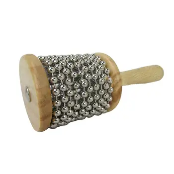 

Kids Small Wooden Cabasa in Natural Finish