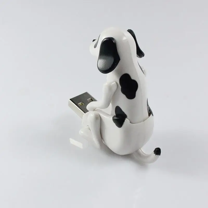 New Portable White Mini Cute USB 2.0 Humping Spot Dog Toy Gadgets For PC Laptop Gift for Kids Relieve Pressure|USB-гаджеты| |
