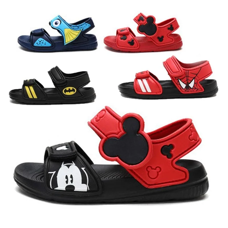 

2018 New Children's Shoes Summer Baby Boys and Girls Kids Princess Shoes Beach Waterproof Shoes Soft Bottom Toe Sandals 0-4Years
