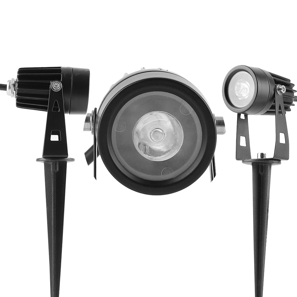 6W LED RGB цветная наружная Водонепроницаемая Напольная Лампа для газона
