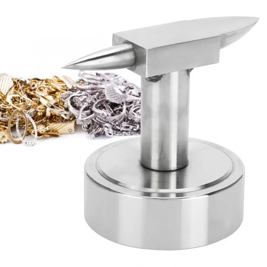 

Professional Jewelry Double Horn Anvil with Wide Base Jewelry Processing Forming Shaping Tool Jewelry Making Tool for Jeweler a