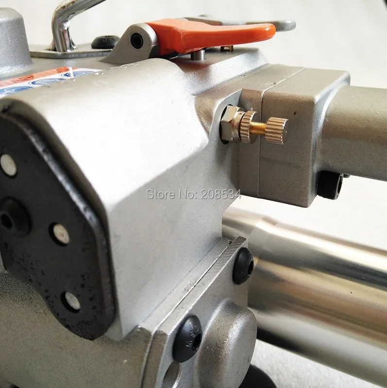 Semi Automatic Portable Pneumatic PET Packing Strapping Machine ,Plastic banding machine pallet straper For 13-19mm PP PET Strap