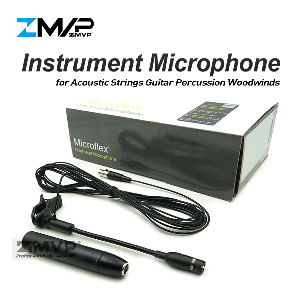 

Free Shipping M202 BS Professional Condenser Microflex Overhead Microphone for Wireless Microphone System Bodypack Transmitter