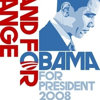 Barack Obama - (Stand for Change) Campaign Poster Movie (11 x 17) | Дом и сад