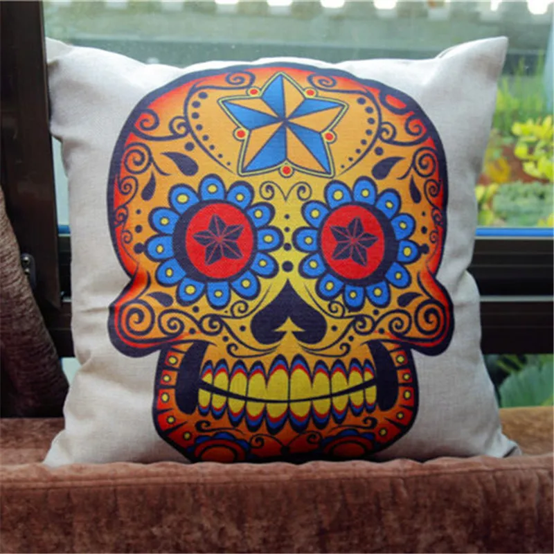 Skull Homer Decor Cushion Cover Throw Pillow Covers Sofa Seat Pillowcase Decorative Navidad Cojines Decorativos Para Sof Skull Homer Decor Cushion Cover Throw Pillow Covers Sofa Seat Pillowcase Decorative Navidad Cojines Decorativos Para Sof
