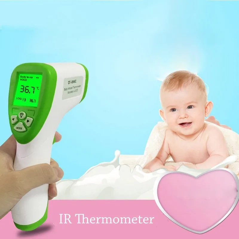 

Hot Non-contact Infrared IR Thermometer For Baby Adult Body Temperature Skin Digital and Household Object Surface Temperature