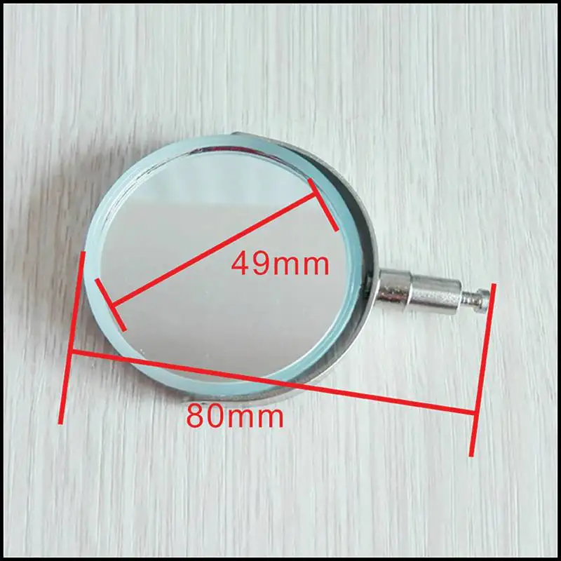 Microscope Reflective Mirrors Plane Concave Reflector Reflex Mirror with Metal Bracket for XSP Series Biological Microscope