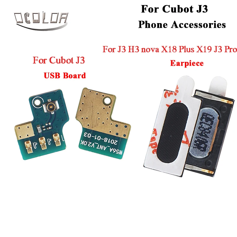 

ocolor For Cubot J3 USB Board USB Plug Charge Controller Board For Cubot J3 Earpiece H3 nova X18 Plus X19 J3 Pro Earpiece