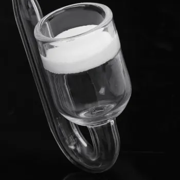 

New Hot Aquarium Fish Tank CO2 Diffuser Carbon Dioxide Reactor with Ceramic Disc + 2 Suckers CO2 Refiner