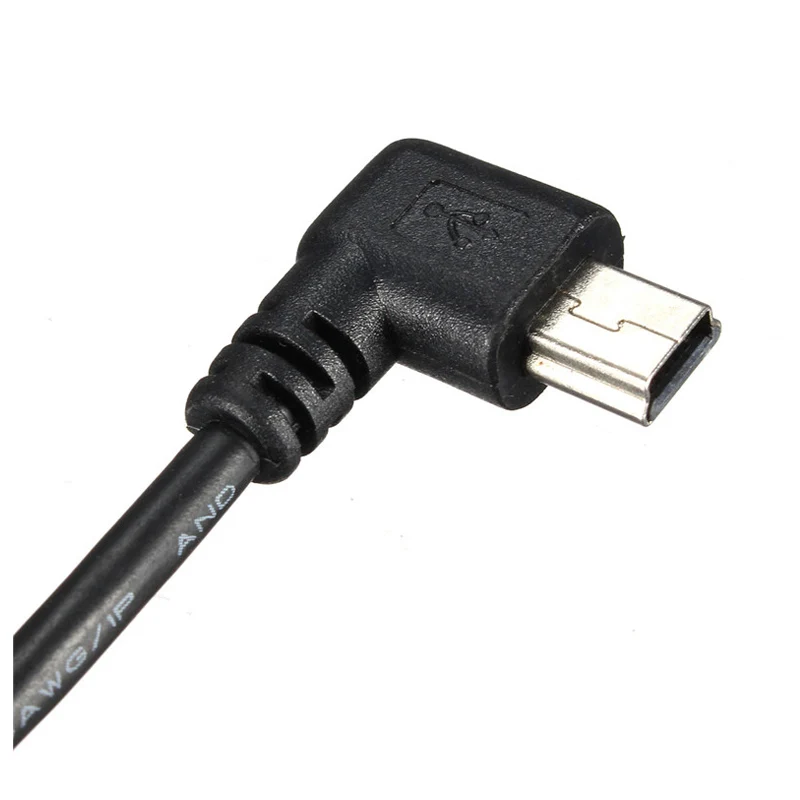 USB кабель длиной 24 см 5 контактов 90 градусов|Кабели передачи данных| |