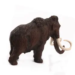ПВХ Мамонт высокие шерстяные слон Имитация модели фигурки Детские подарки игрушки