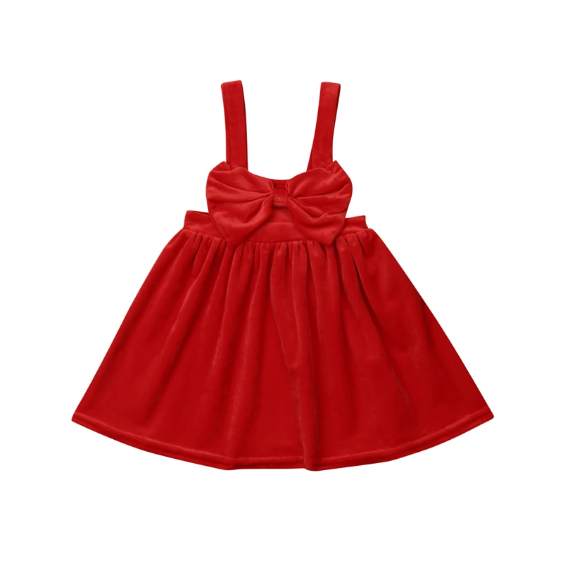 

Cute Kids Princess Dress For Girls Xmas Bow Children Sleeveless Dress Princess Party Dresses Baby Girl Dresses Party And Wedding