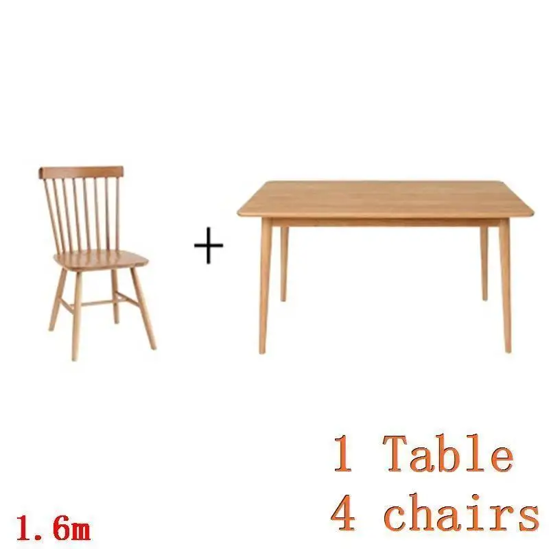 Tavolo Eet Tafel Room Redonda Eettafel Sala Comedores Mueble Dinning Set Retro Wooden Comedor Tablo Mesa De Jantar Dining Table
