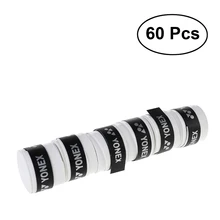 60 шт. сменная Нескользящая ракетка Overgrip Sport Sweatband бадминтон Grip Теннисная ракетка Squash Racquet Tape Grips аксессуары обмотка для ракетки лента для теннисной ракетки обмотка для ракетки