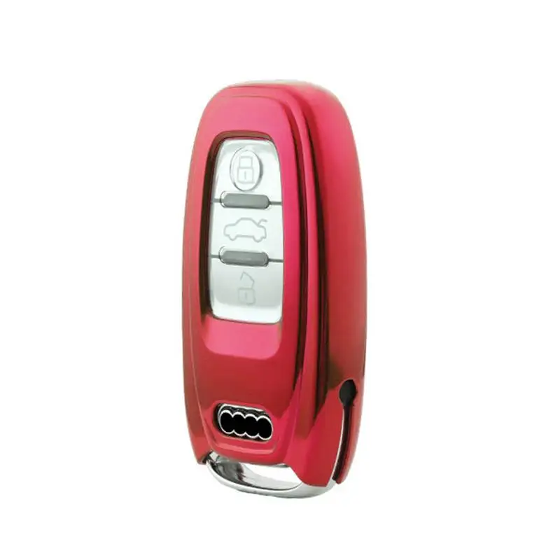 

Car Key Case Soft Rubber For Audi Car Alarm Starline Cover TPU Soft Rubber Key Protector For KAKTUS All-Covered Auto Accessories
