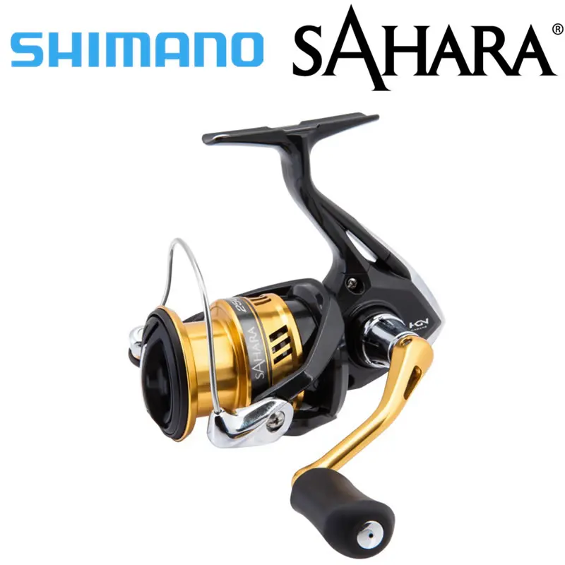 

Shimano SAHARA FI Long Shot Fishing Reel 5BB Ratio 5.0:1 /6.2:1 AR-C Aluminum Shallow Line Spool Saltwater Spinning Reel