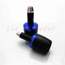 Лежат Qi 7/8 ''22mm мотоцикл Рули Захваты заканчивается бар заканчивается руль крышки для SUZUKI DL250 GW250 GSX250R GSXR600/750 GSXR1000
