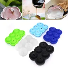 Большой размер 6 ячеек формочка для шариков изо льда силиконовые ледяные шарики лоток ледяной шар для виски производитель 6 силиконовые формы производитель для вечерние бар