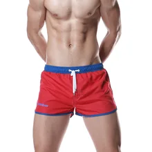 Весна для мужчин спортивная одежда хлопок пляж красный шорты для женщин серый цвет: черный, синий широкий пояс купальник на лямках мальчико