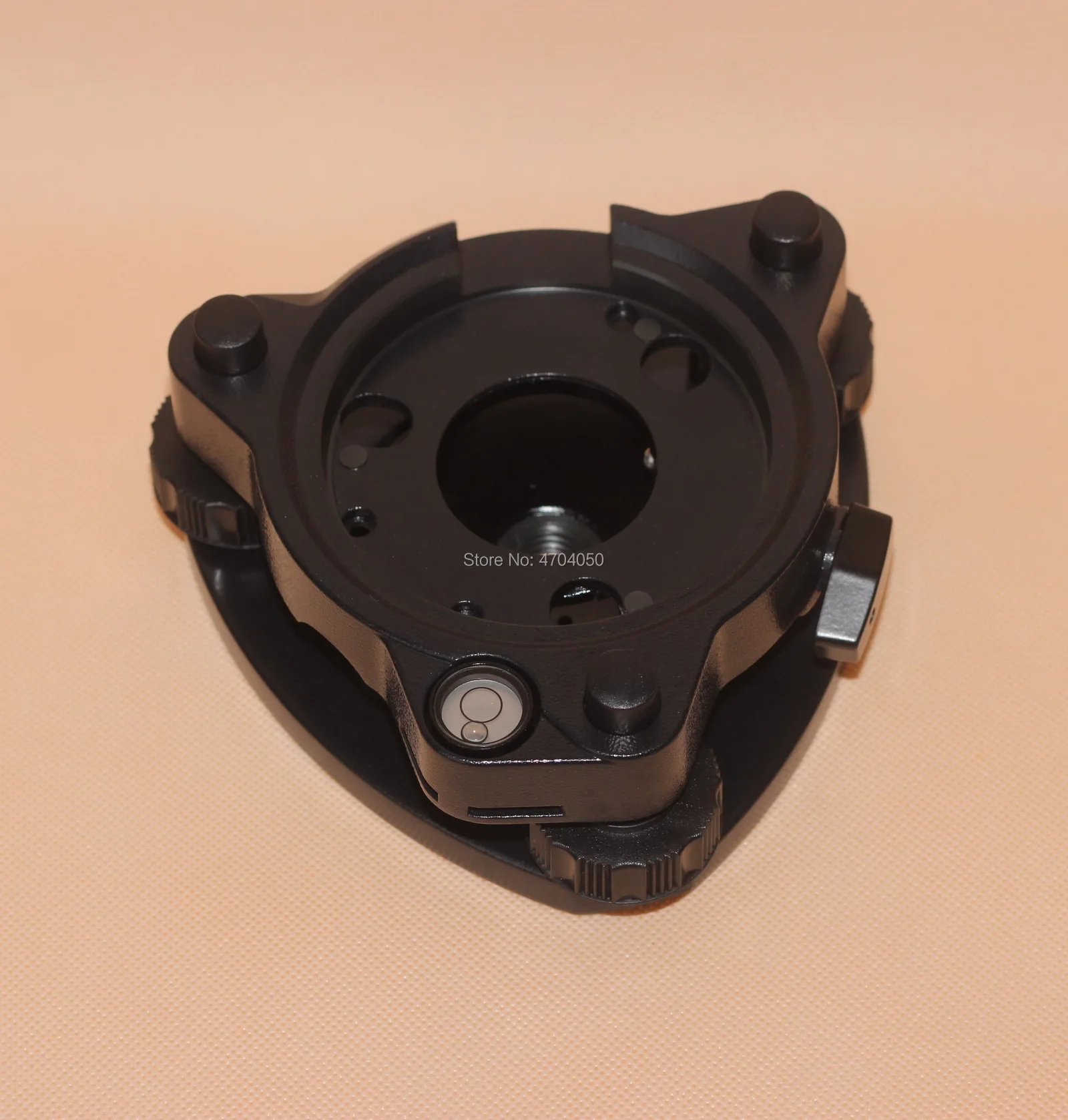 

NEW BLACK COLOR THREE-JAW TRIBRACH WITHOUT OPTICAL PLUMMET,FOR Swiss type Leica total station / prism