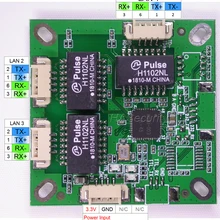 3,3 В) 3 порта коммутатор для 4G Мобильный маршрутизатор ip-камера Модуль платы блока программного управления