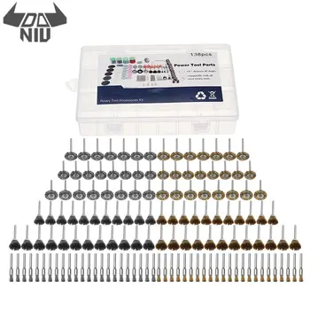 

DANIU 138Pcs Multi Rotary Tool Accessories Set Grinding Polishing Drilling Kits for Dremel Tool Multifunction Abrasive Tools