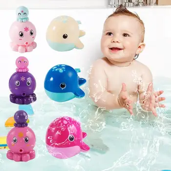 

Baby Bath Toys Cute Animals Shower Water Spray Bathtub Bathroom Toy Child's Play Educational for Children Baby Bath Toys