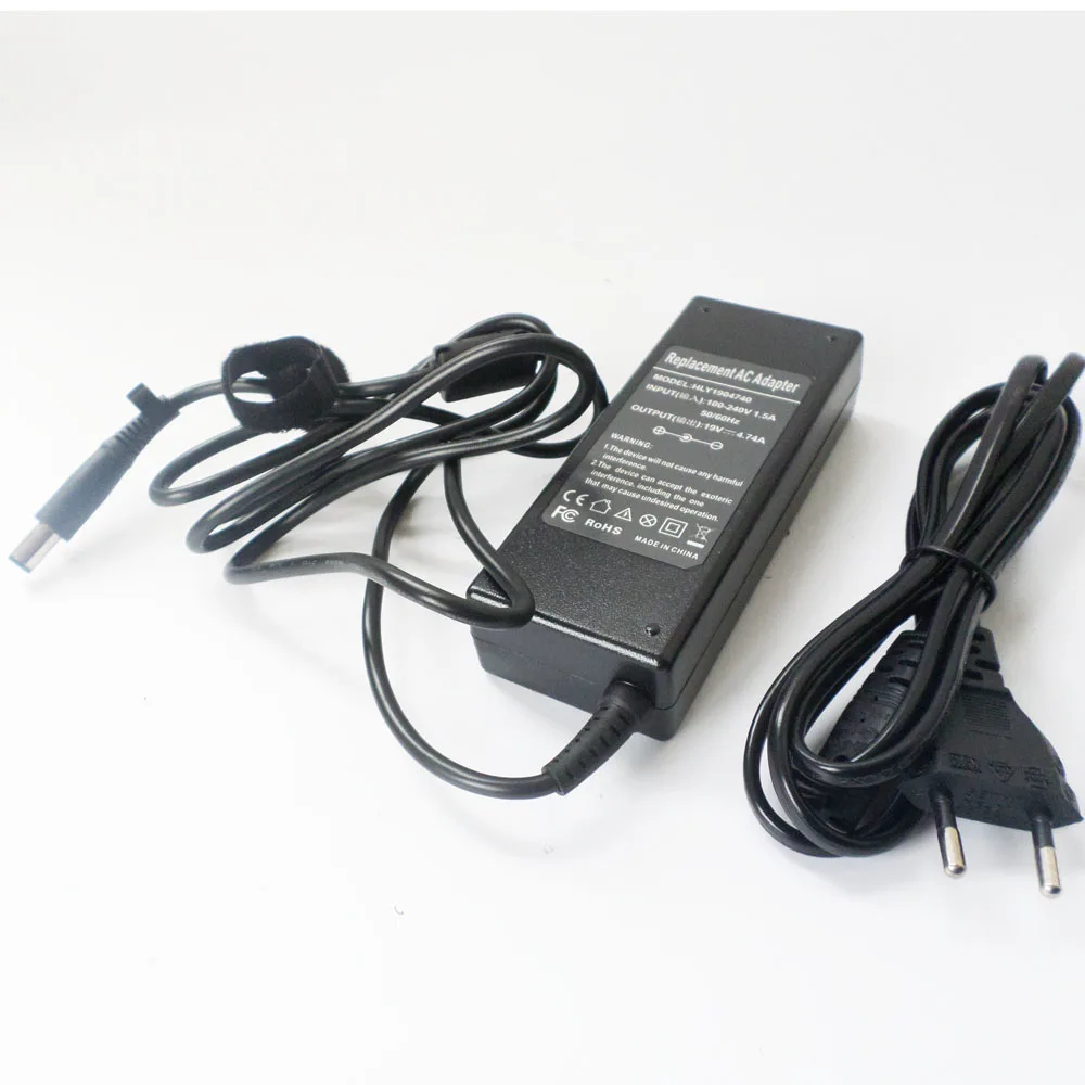 

19V 4.74A ac adapter Laptop Power charger Plug for hp PA-1900-32HW PA-1900-18HN PA-1900-08H2 PA-1900-18H2 Smart Pin 7.4mm*5.0mm