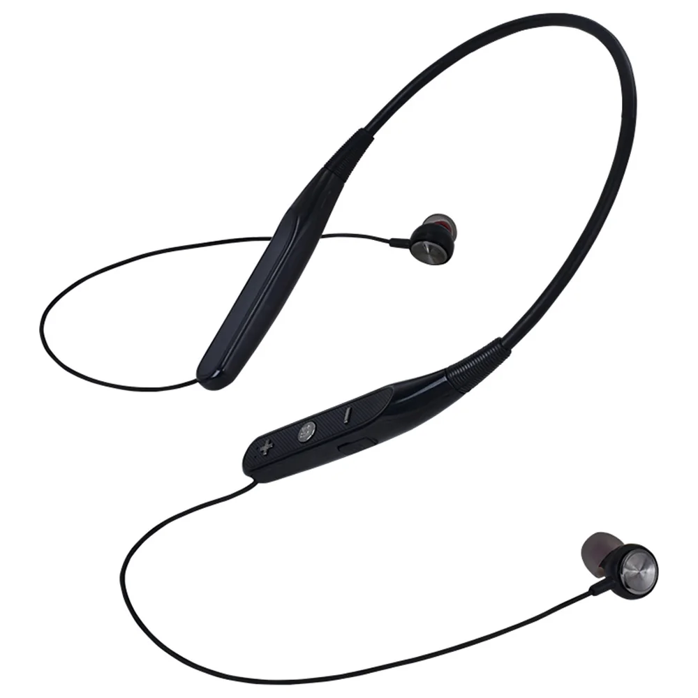 

733 Wireless Bluetooth Earphone Sport Headphones with Mic BT 4.1 Neck-hanging Volume Control Headset Magnet Design Earphone