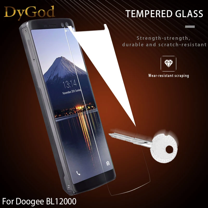 

For Doogee X7 Pro Tempered Glass 5.5 inch Front Glass Screen Protector Film For Doogee BL12000 Phone Replacement Glass Film