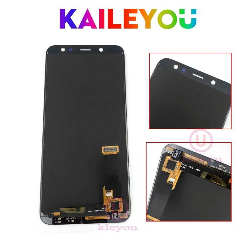 

BLACK/GOLD For Samsung Galaxy A6 Display A6 A600 LCD Touch Screen Digitizer Assembly Replacement For Samsung A6 LCD